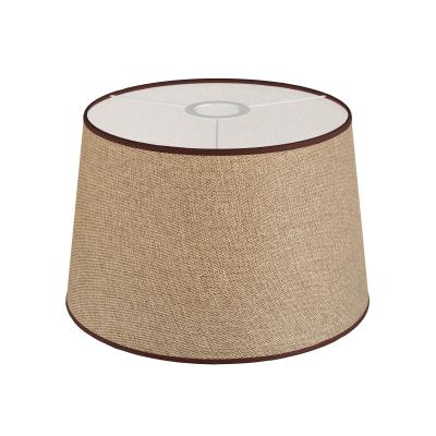 Абажур для светильника 33 см E27 бледно-коричневый Razsvet RZ-2833-2-13