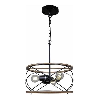 Подвесная люстра Illumico IL1008 IL1008-3P-05 BK Wood