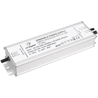 Блок питания Arlight ARPV-UH24320A-PFC-0-10V 24V 320W IP67 13,3A 026574 Блок питания Arlight ARPV-UH24320A-PFC-0-10V 24V 320W IP67 13,3A 026574