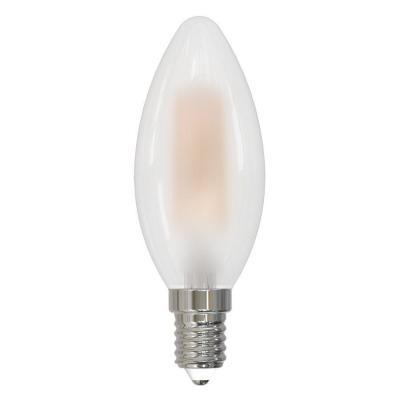 Лампа светодиодная филаментная Volpe LED-C35-SLF LED-C35-6W/3000K/E14/FR/SLF