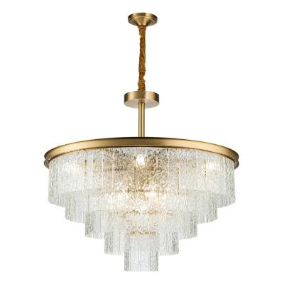 Подвесная люстра Belfast Harland 6308-8 BR CL Подвесная люстра Belfast Harland 6308-8 BR CL