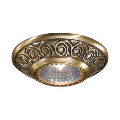 Встраиваемый светильник Reccagni Angelo SPOT 7002 BRONZO