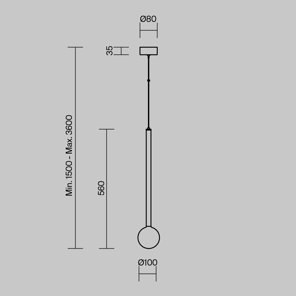 Подвесной светильник Maytoni Modern MOD383PL-L4BS3K Подвесной светильник Maytoni Modern MOD383PL-L4BS3K