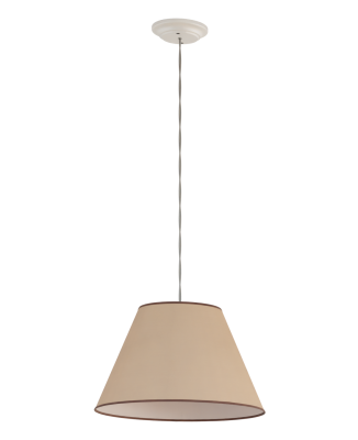 Подвесной светильник на 1 лампу 40 см светло-коричневый Razsvet RZ-P1-2040-2-12