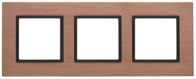 Рамка 3-постовая ЭРА Elegance 14-5203-14 Б0034556