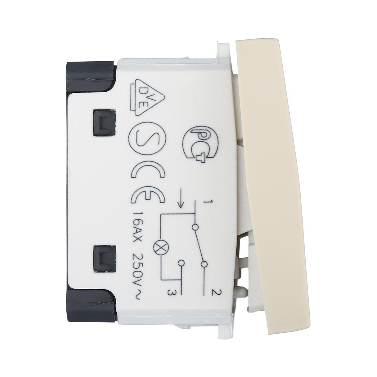 Переключатель с двух мест, с индикатором LK Studio LK45 850401-1 Переключатель с двух мест, с индикатором LK Studio LK45 850401-1