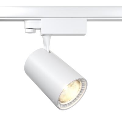 Трековый светильник Maytoni Three phase track system Trinity TR029-3-20W3K-S-W Трековый светильник Maytoni Three phase track system Trinity TR029-3-20W3K-S-W