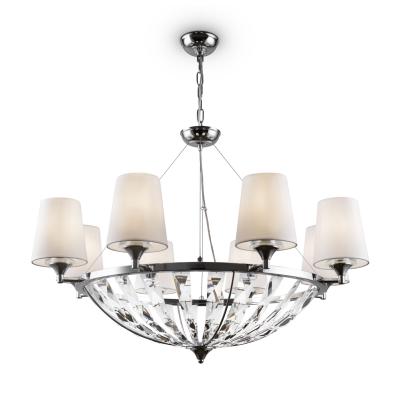 Люстра подвесная с абажурами Maytoni H021PL-08CH