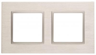 Рамка 2-постовая ЭРА Elegance 14-5202-04 Б0034548