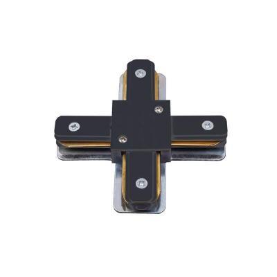 Соединитель для шинопроводов Х-образный (UL-00006054) Volpe UBX-Q122 G41 BLACK 1 POLYBAG