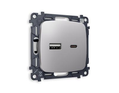 Комплект механизма розетки Ambrella Volt MO MO511010