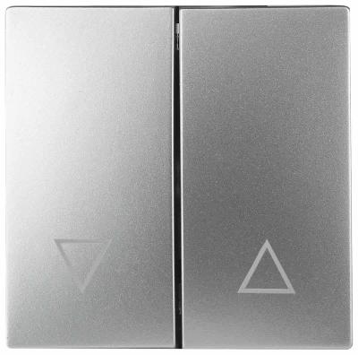 Лицевая панель выключателя двухклавишного ЭРА Эра12 12-6203-03