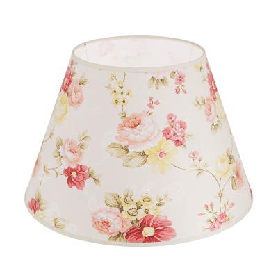 Абажур для светильника 33 см E27 цветочный узор Razsvet RZ-1133-1-32