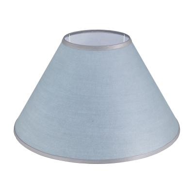 Абажур для настольной лампы 25 см E27 серо-голубой Razsvet RZ-1025-1-53