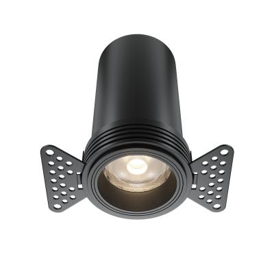 Встраиваемый светильник Maytoni Downlight DL125-L12-4K-TRS-B