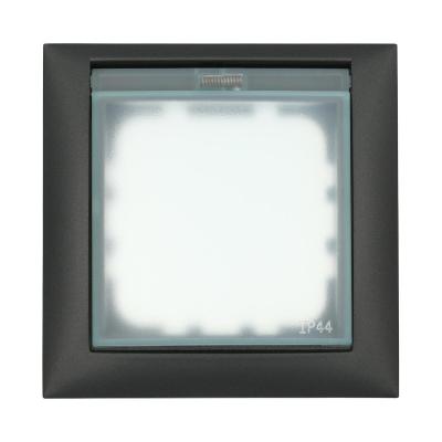 Рамка универсальная защитная с крышкой для выключателей и розеток LK Studio LK60 869108-1 Рамка универсальная защитная с крышкой для выключателей и розеток LK Studio LK60 869108-1