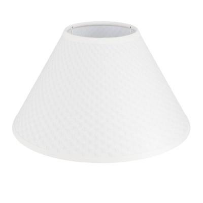 Абажур для бра и люстры 20 см E14 белый с сеткой Razsvet RZ-0820-1-04