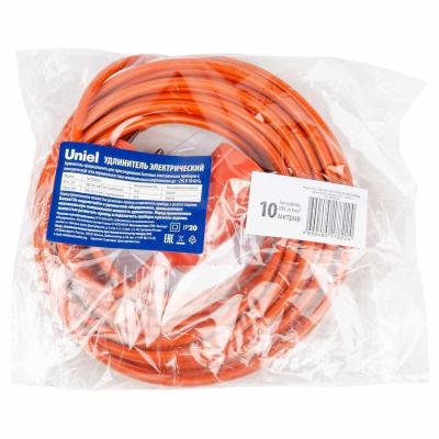 Удлинитель 1гн 10м б/з Uniel YX YX10-101 /UCK-1N/2x1,00/10M/O Orange Удлинитель 1гн 10м б/з Uniel YX YX10-101 /UCK-1N/2x1,00/10M/O Orange