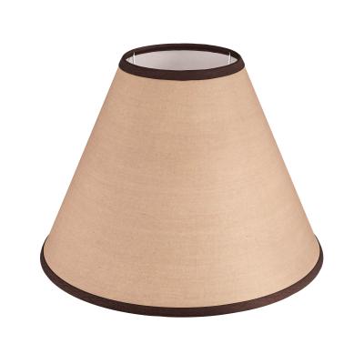 Абажур для бра и люстры 20 см E14 светло-коричневый Razsvet RZ-0821-1-12