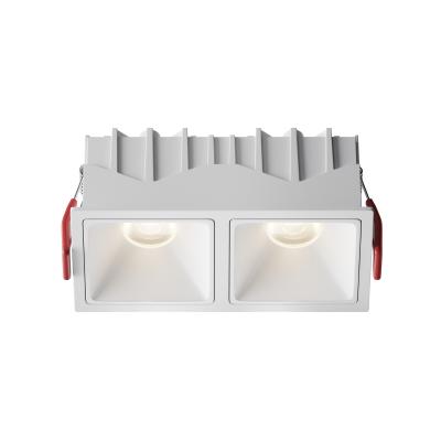 Встраиваемый светильник Maytoni Downlight DL043-02-10W4K-SQ-W-1