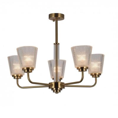 Люстра потолочная на штанге Gerhort G11060/5COP CL