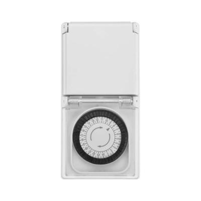 Розетка с механическим таймером суточный 30мин/24ч ON/OFF в защитном корпусе IP 44 REXANT 37926