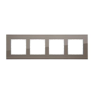 Рамка 4-постовая LK Studio LK80 844419-1 Рамка 4-постовая LK Studio LK80 844419-1