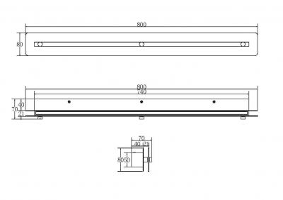 Настенный светильник (бра) Maytoni Pendant P091WL-L21CH3K