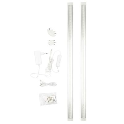 Мебельный светодиодный светильник Uniel ULM ULM-F45-2X6W/4500K IP20 Silver