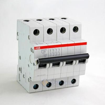 Автоматический выключатель 4-полюсной ABB 2CDS214001R0504