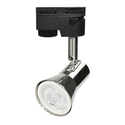 Трековый светильник Volpe UBL-Q323 UBL-Q323 GU10 NICKEL Трековый светильник Volpe UBL-Q323 UBL-Q323 GU10 NICKEL