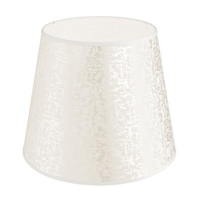 Абажур для настольной лампы 28 см E27 белый с фактурой Razsvet RZ-2028-1-05