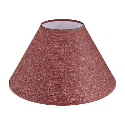 Абажур для настольной лампы 25 см E14 бордовый Razsvet RZ-1026-1-33