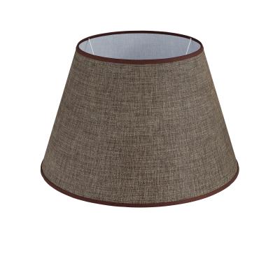 Абажур для светильника 33 см E27 серо-коричневый Razsvet RZ-2033-1-14