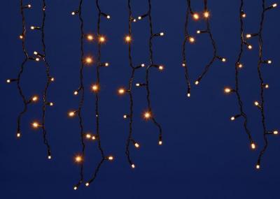 Уличная светодиодная гирлянда Uniel бахрома 220V теплый белый ULD-B3010-200/TBK Warm White IP67 UL-00003934