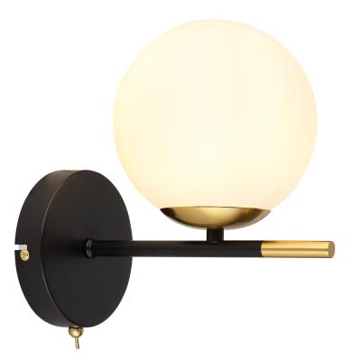 Настенный светильник Arte Lamp Alcor A2224AP-1BK