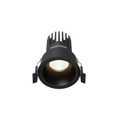 Встраиваемый светильник Maytoni Downlight DL115-10W-4K-B