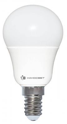 Лампа светодиодная Наносвет E14 6,5W 3000K матовая LE-P45-60/E14/830 L204