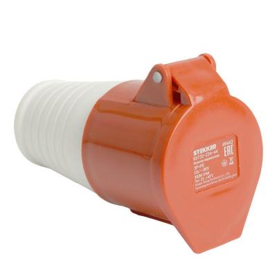 Розетка переносная 3P+PE с крышкой Stekker RST 49442