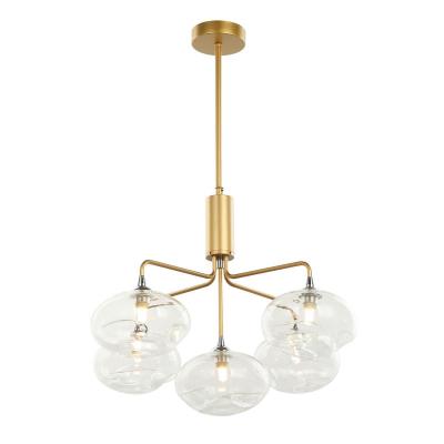 Люстра потолочная на штанге Gerhort G31124/5GD CL