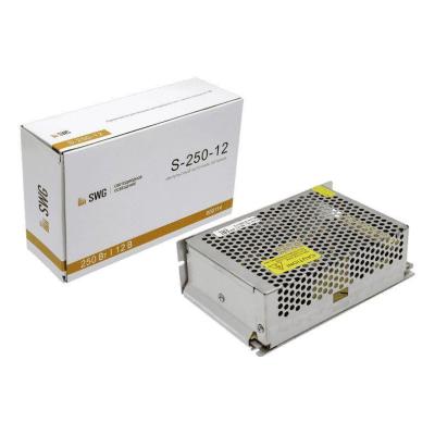 Блок питания 12V 250W IP20 20,85A SWG S 114