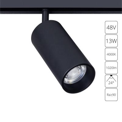 Трековый светильник Arte Lamp Linea A4661PL-1BK