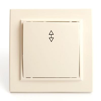 Переключатель одноклавишный Stekker Эрна слоновая кость 39618 Переключатель одноклавишный Stekker Эрна слоновая кость 39618