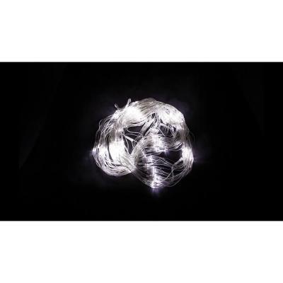 Светодиодная гирлянда Feron Сеть 2х2м 240LED белый с мерцанием CL30 26748