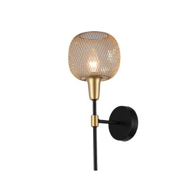 Бра (настенный светильник) Gerhort G11061/1wBK+GD GD Бра (настенный светильник) Gerhort G11061/1wBK+GD GD
