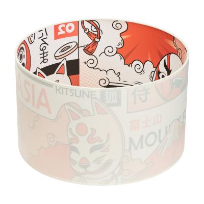 Абажур для торшера 40 см с рисунком «Манэки» RAZSVET RZ-4040-1-R06