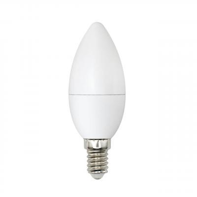 Лампа светодиодная (UL-00001570) Uniel E14 6W 4000K матовая LED-C37-6W/WW+NW/E14/FR PLB01WH