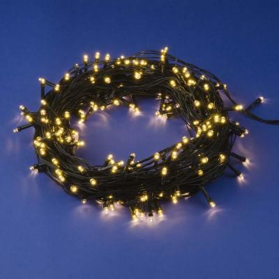 Светодиодная гирлянда Uniel 220V теплый белый ULD-S2000-200/DGA Warm White IP20 UL-00007308