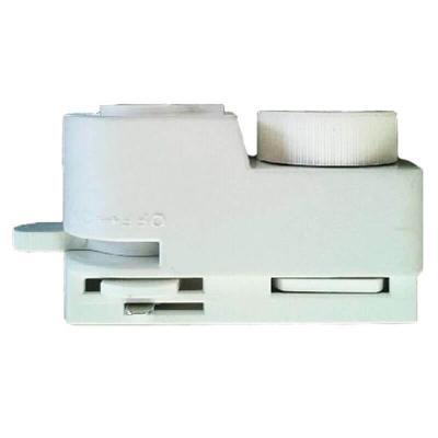 Адаптер для однофазного шинопровода (UL-00006061) Volpe UBX-Q122 G61 WHITE 1 POLYBAG Адаптер для однофазного шинопровода (UL-00006061) Volpe UBX-Q122 G61 WHITE 1 POLYBAG