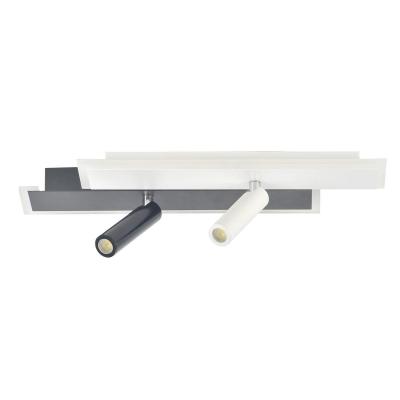 Потолочный светодиодный светильник Escada 20047LED 20047SMA/01LED WH/BK Потолочный светодиодный светильник Escada 20047LED 20047SMA/01LED WH/BK